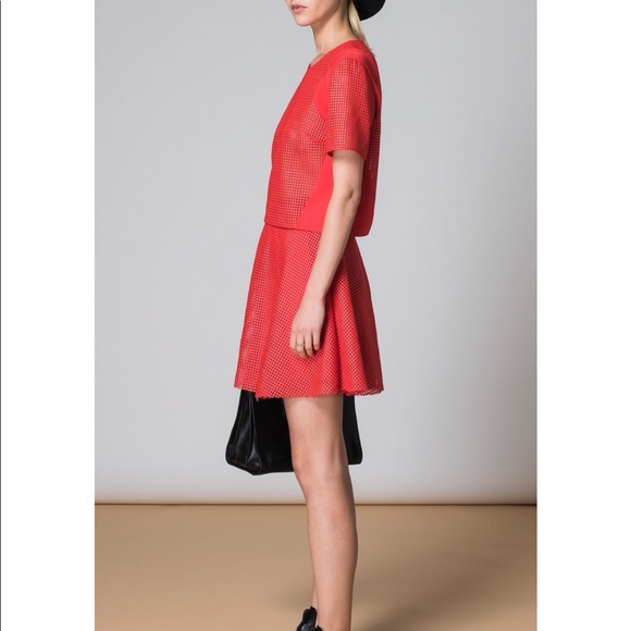 SACHIN & BABI**Red A-Line Skirt**US 4**$345 - Picture 2 of 8